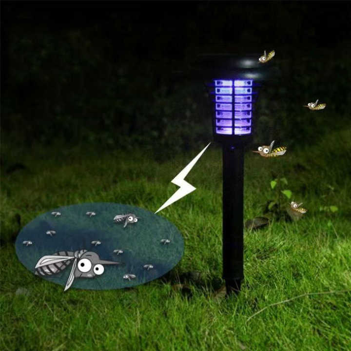 Lámpara solar LED para jardín | Iluminación exterior impermeable
