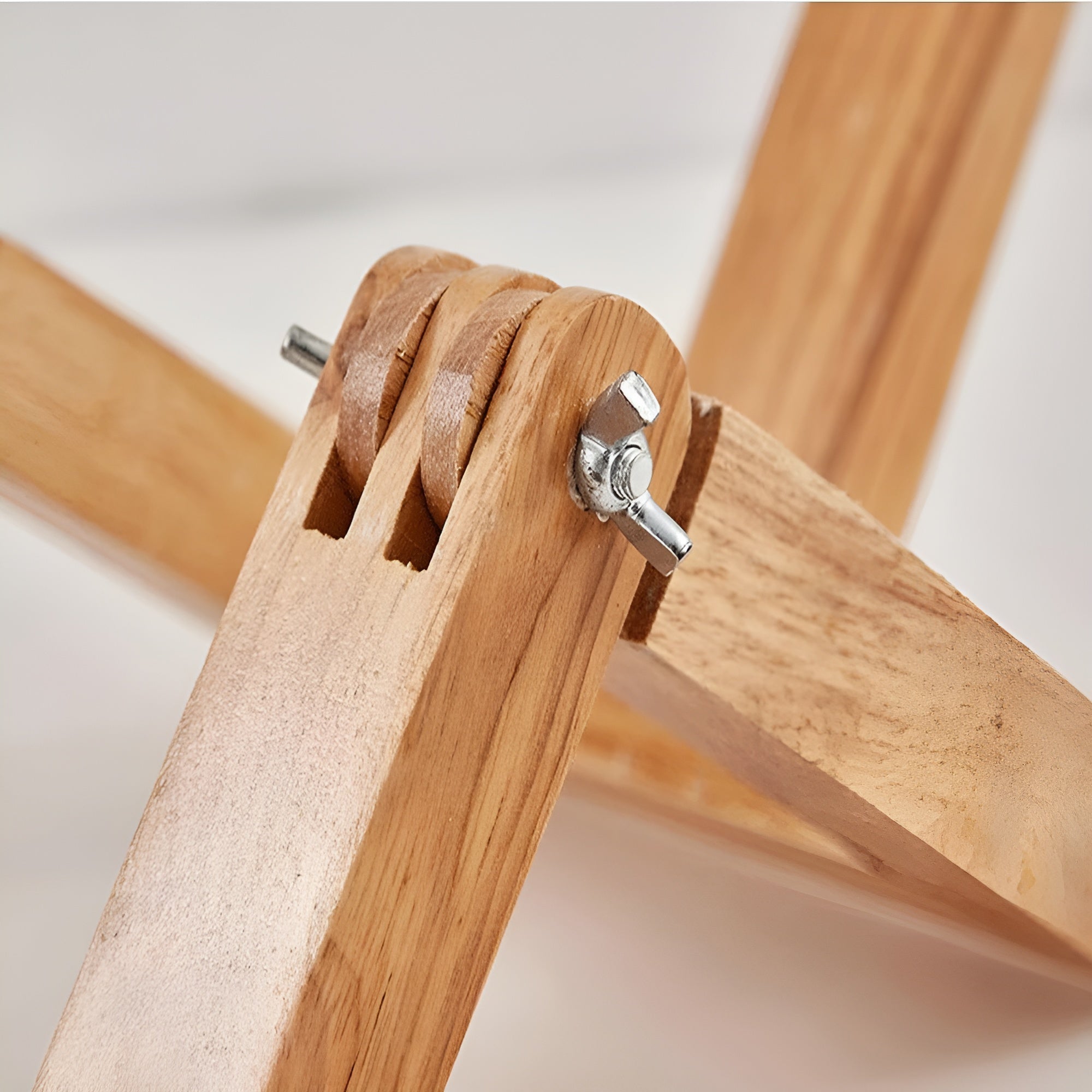 Lámpara flexible WoodMan - Lámpara de escritorio robótica de madera maciza