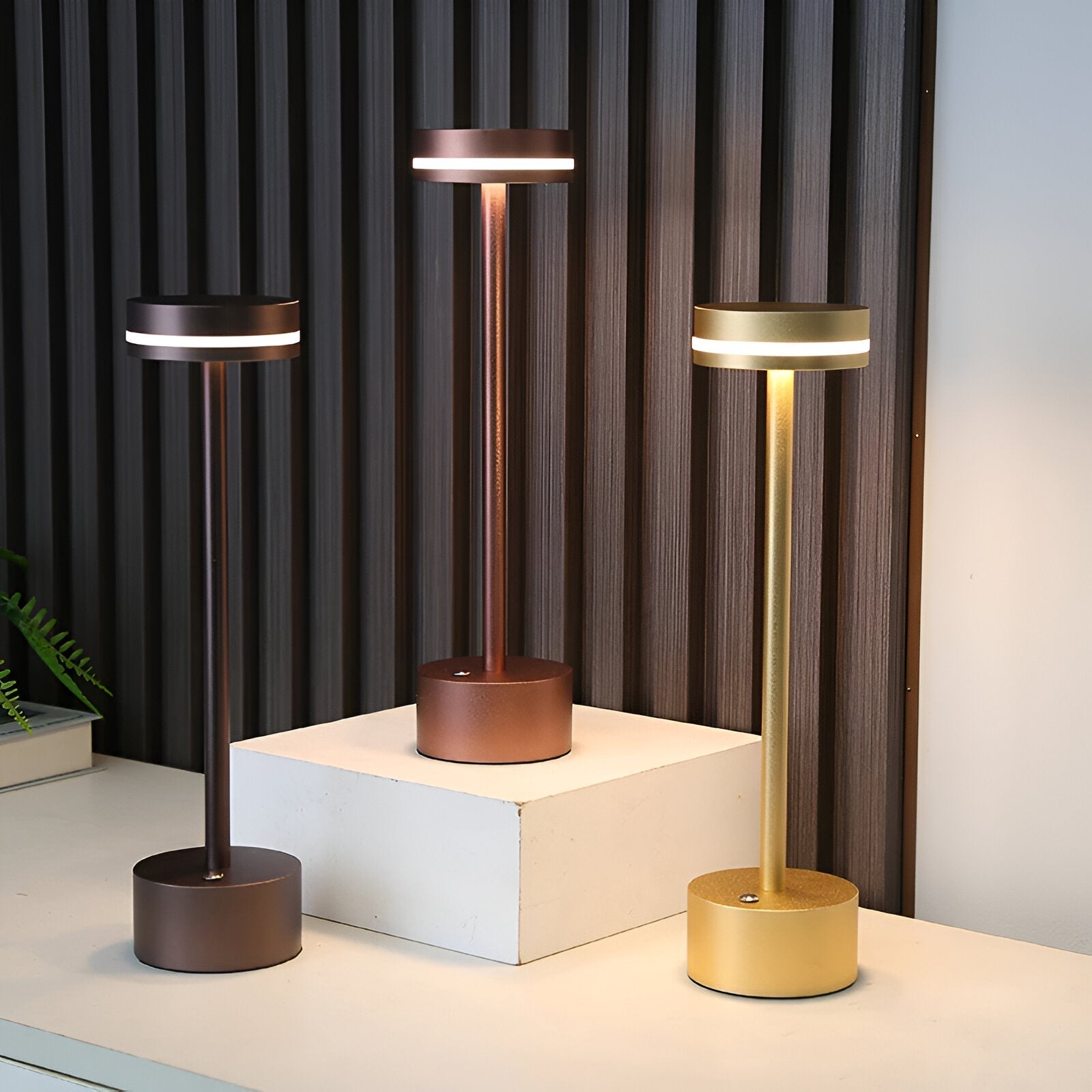 Mantle Touch - Lámpara de escritorio portátil y recargable - Luz regulable