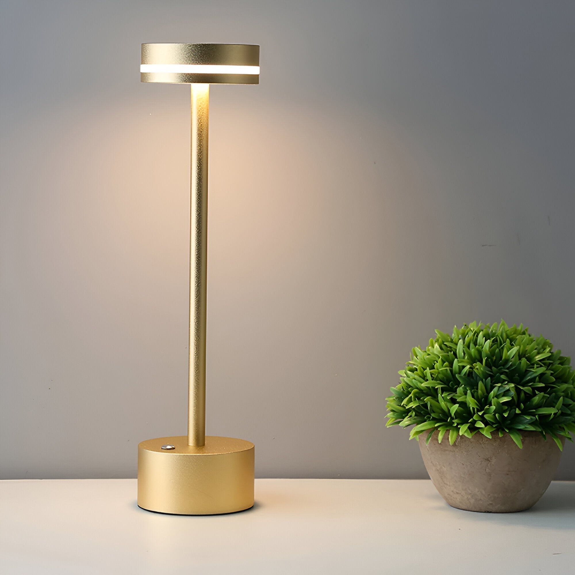 Mantle Touch - Lámpara de escritorio portátil y recargable - Luz regulable