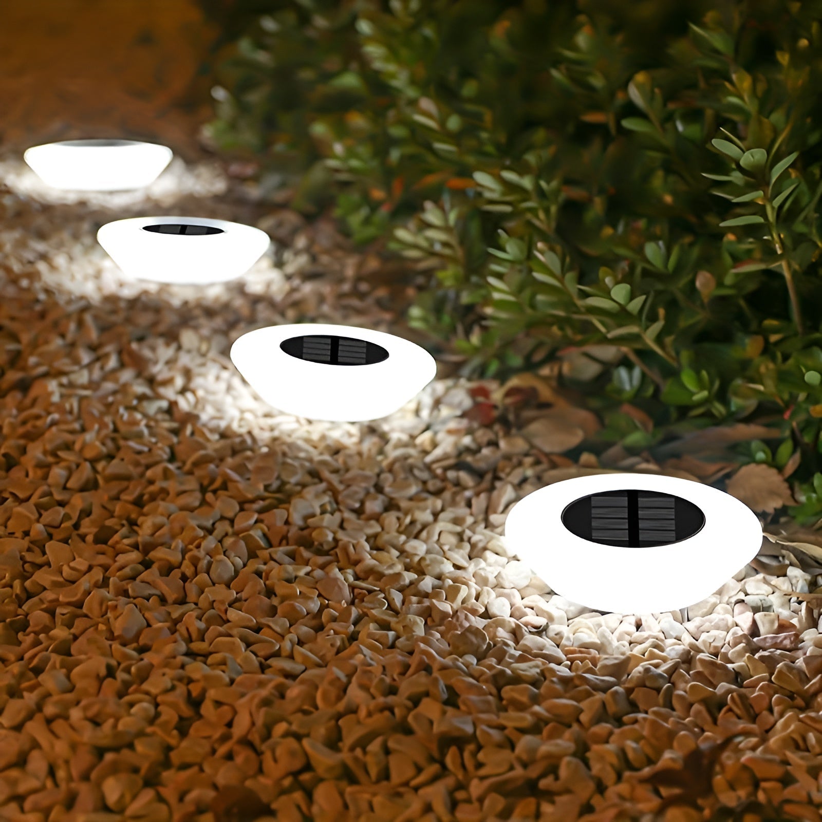 Luz solar LED para jardín | Iluminación exterior automática