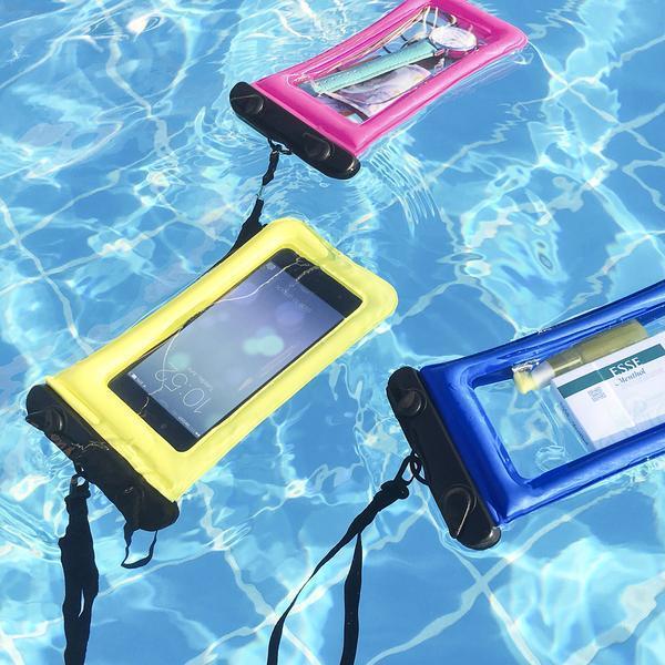 Bolsa impermeable flotante para teléfono | Protección en piscina y playa