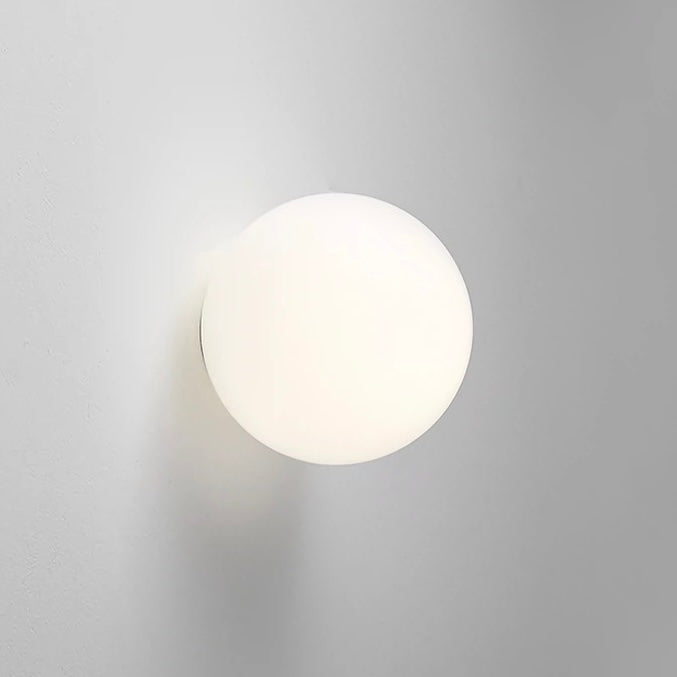 Aplique de Pared LED en Vidrio Mate Minimalista