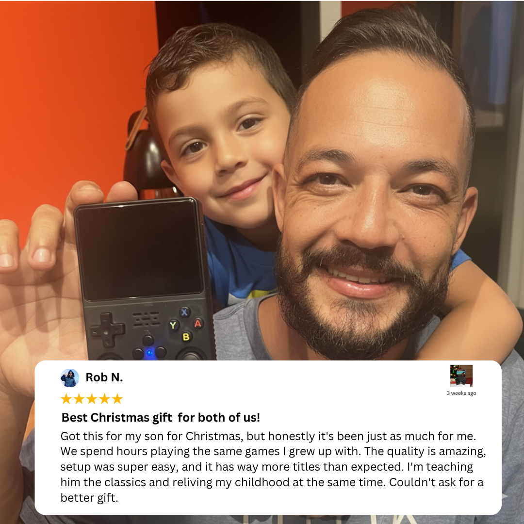 RetroSnap™ Play – La consola retro que cabe en el bolsillo