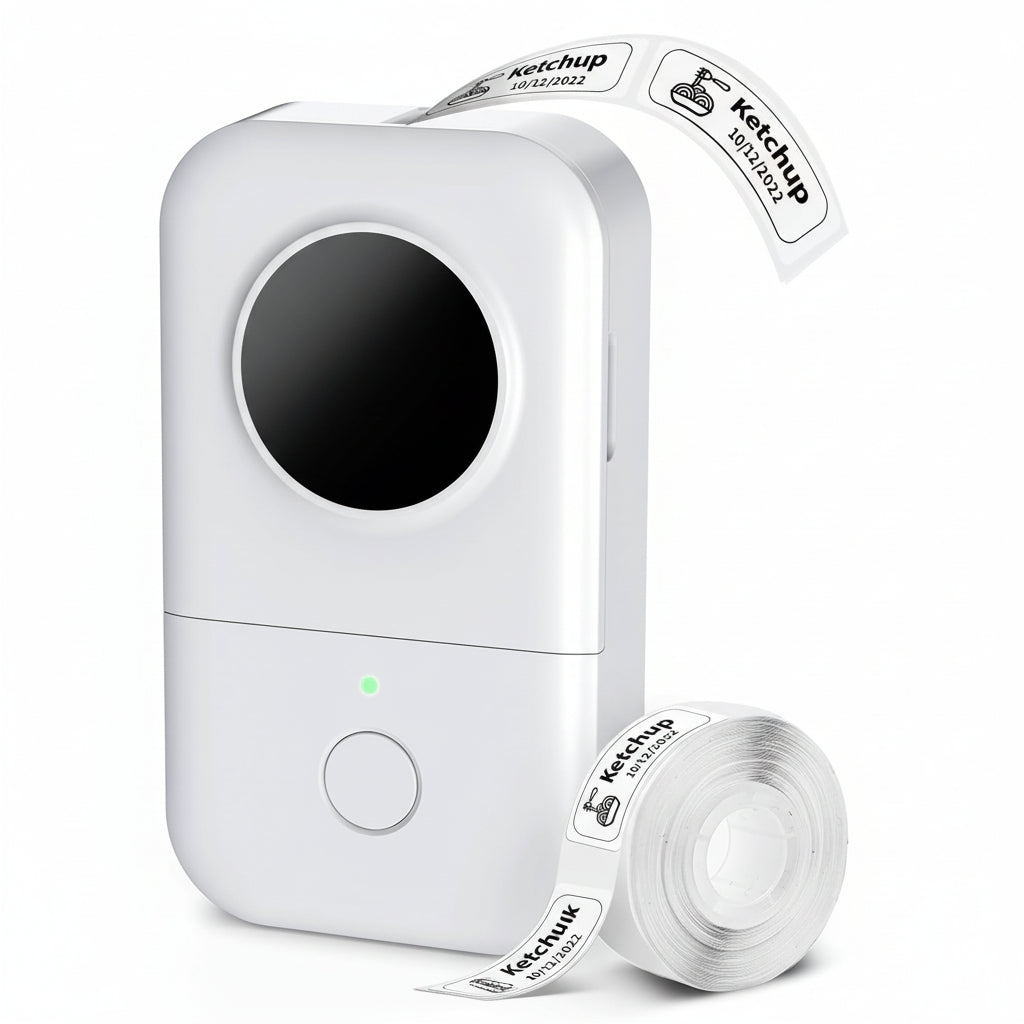 Etiquetadora Bluetooth con impresión térmica, impresora mini para el hogar y la oficina