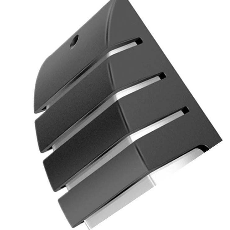 Lámpara de Pared LED con Sensor de Movimiento, Diseño Moderno y Bajo Consumo, Aplique Pared para Iluminación Segura – Negro