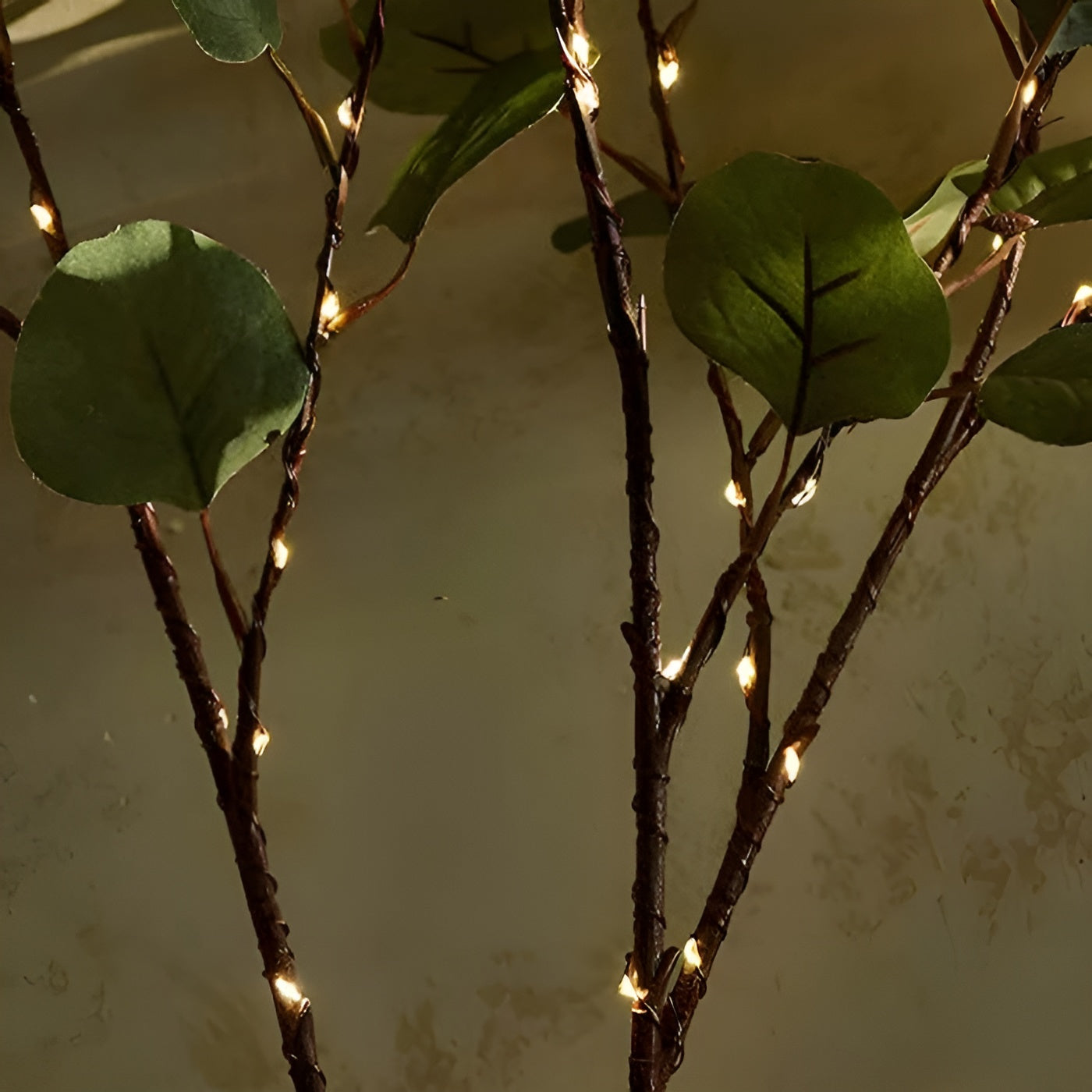 Lámpara LED decorativa EverLeaf Twig - Elegante diseño natural para la decoración del hogar y la oficina
