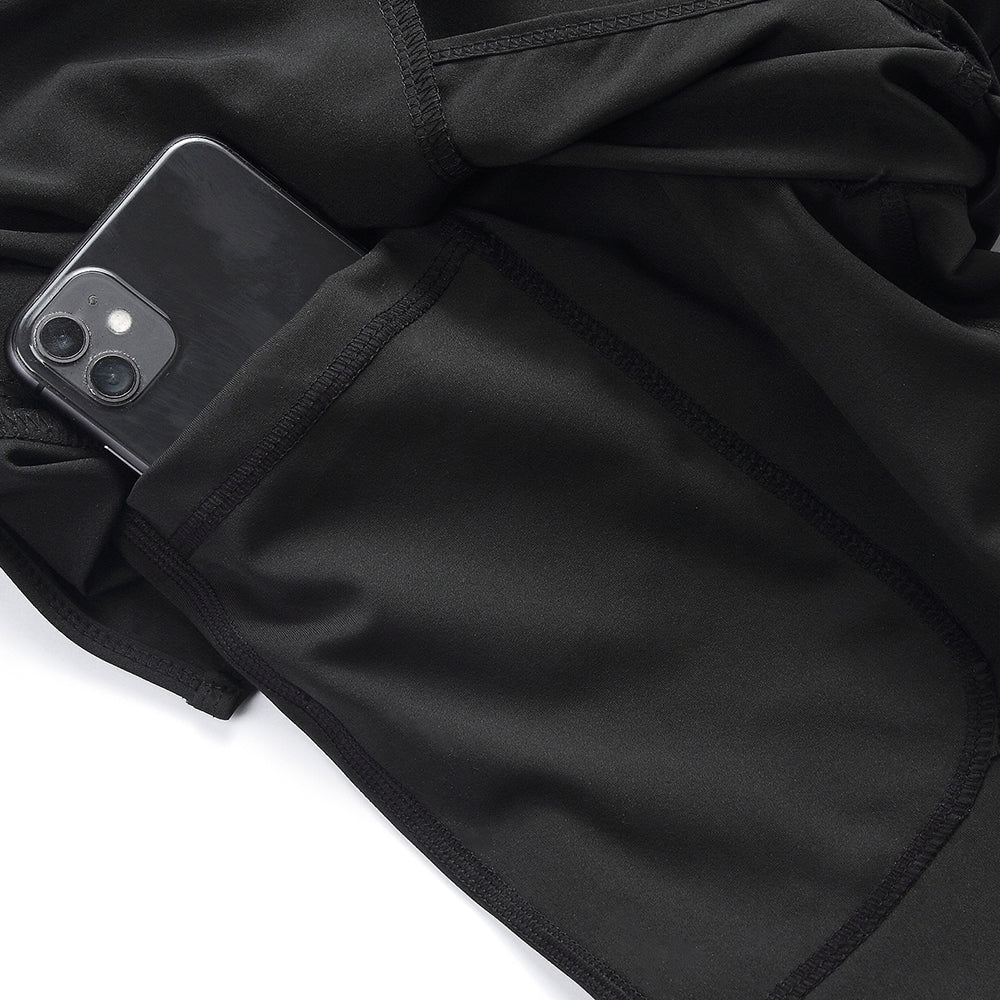 Pantalones Cortos de Ciclismo 2 en 1 para Hombre – Acolchado 3D, Transpirables y de Secado Rápido