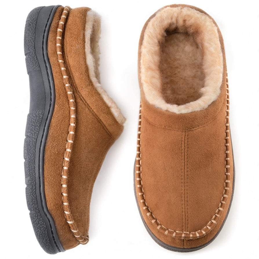 Pantuflas ortopédicas para hombre – Diseño con soporte plantar suave