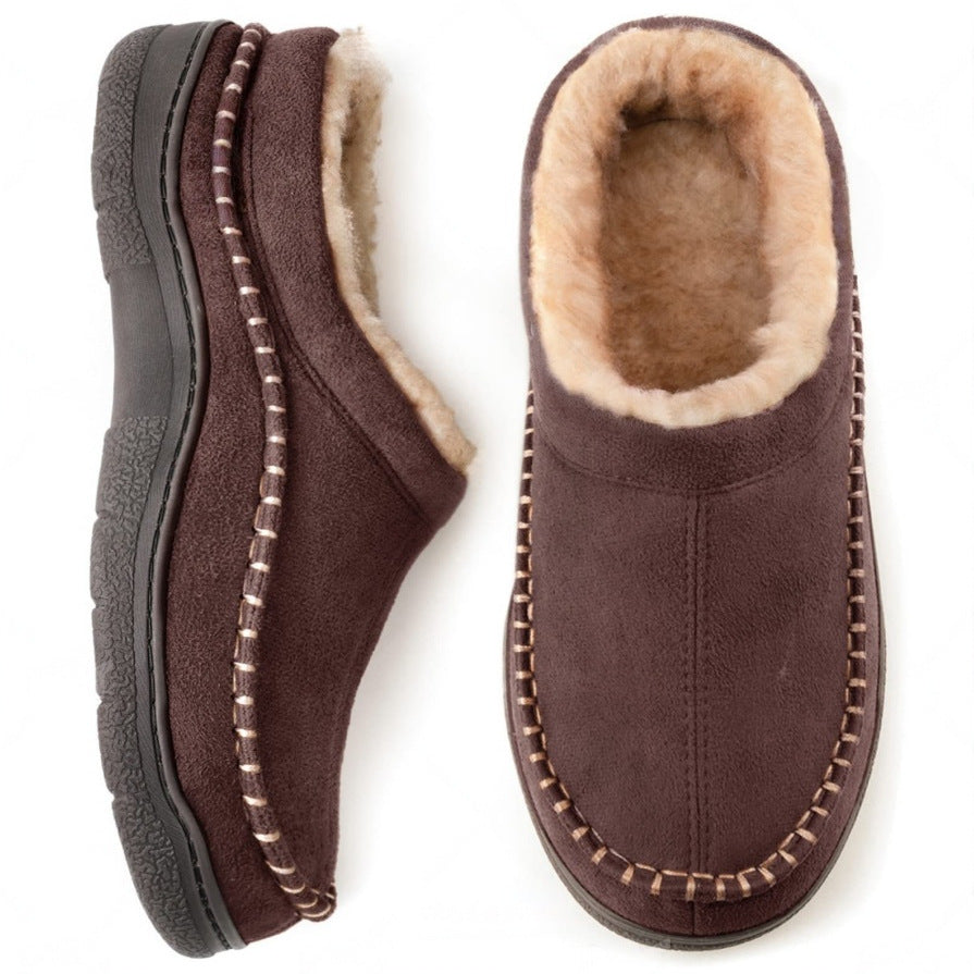 Pantuflas ortopédicas para hombre – Diseño con soporte plantar suave