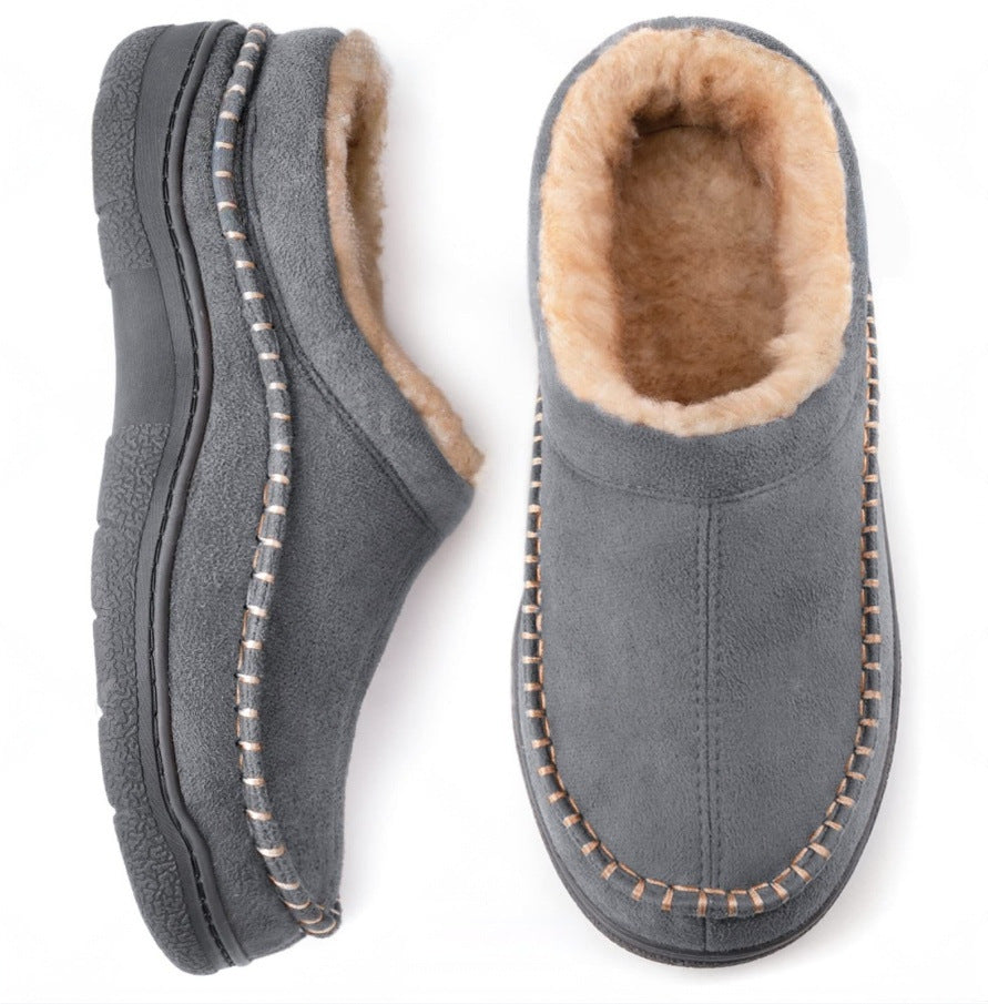 Pantuflas ortopédicas para hombre – Diseño con soporte plantar suave