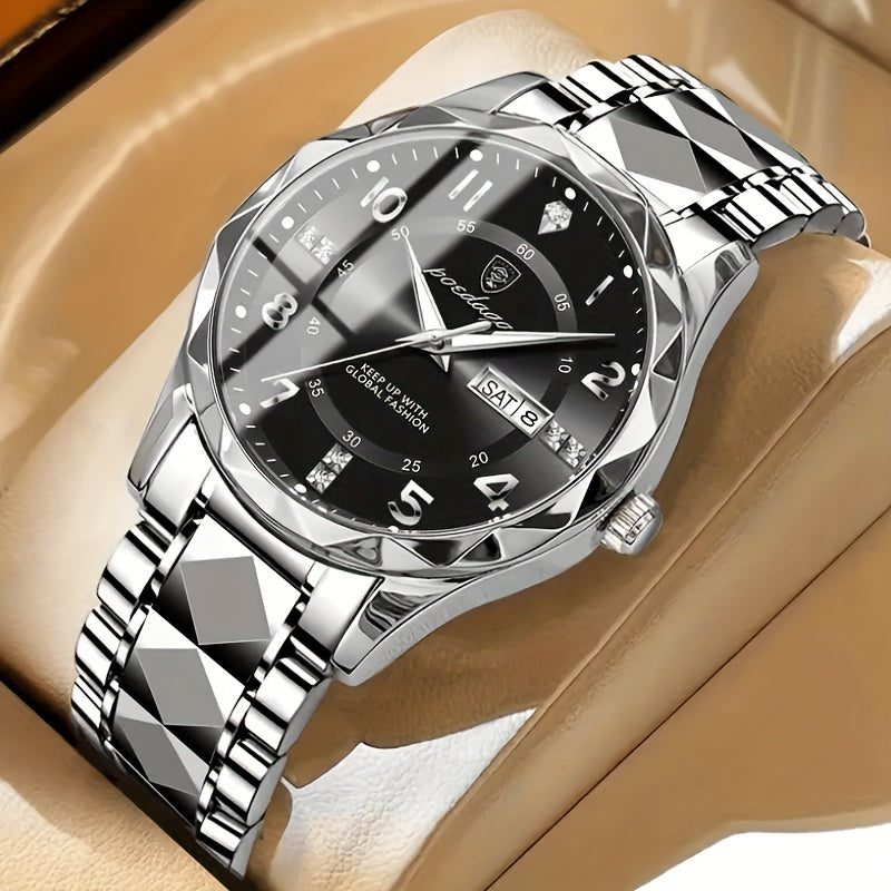 Reloj Deportivo Multifunción para Hombre – Titanio