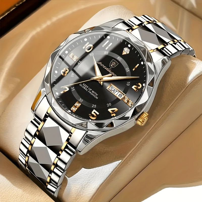 Reloj Deportivo Multifunción para Hombre – Titanio