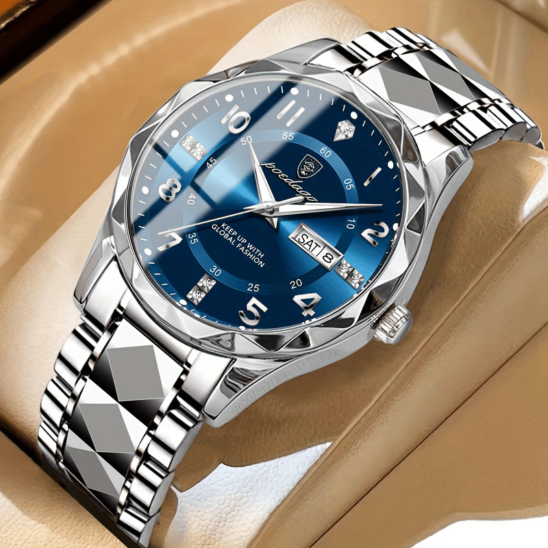 Reloj Deportivo Multifunción para Hombre – Titanio