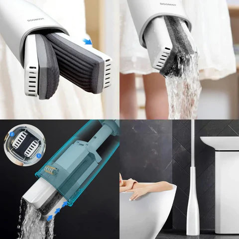 Recambios Fregona Autoescurrible de Fibra Ultraabsorbente
