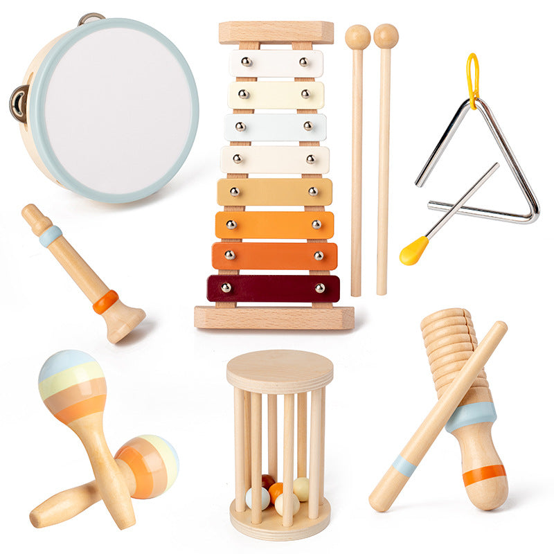 Conjunto de instrumentos Orff para niños - juguete musical-314