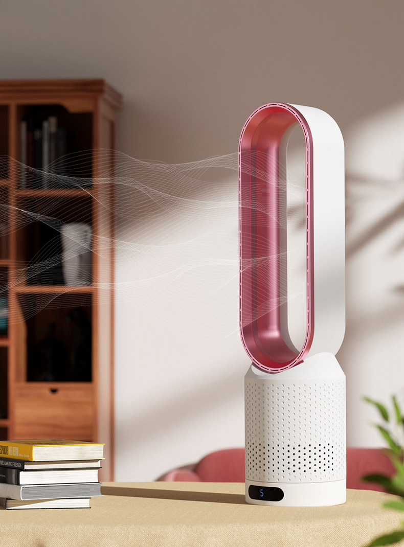 AirPure Enfriador de aire 3 en 1, purificador de aire UV e ionizador