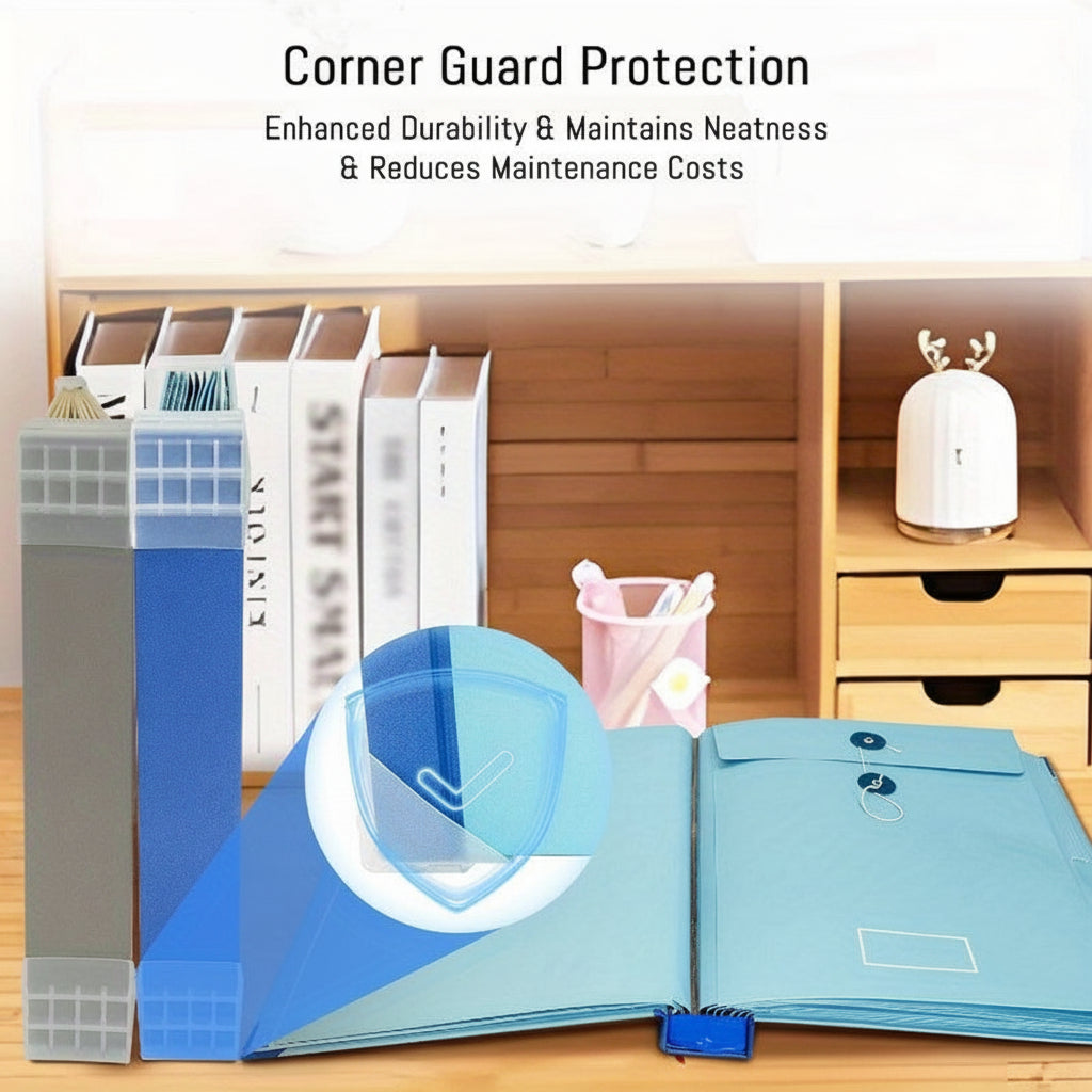 Organizador de anillas rosa – kit de carpetas para documentos del hogar