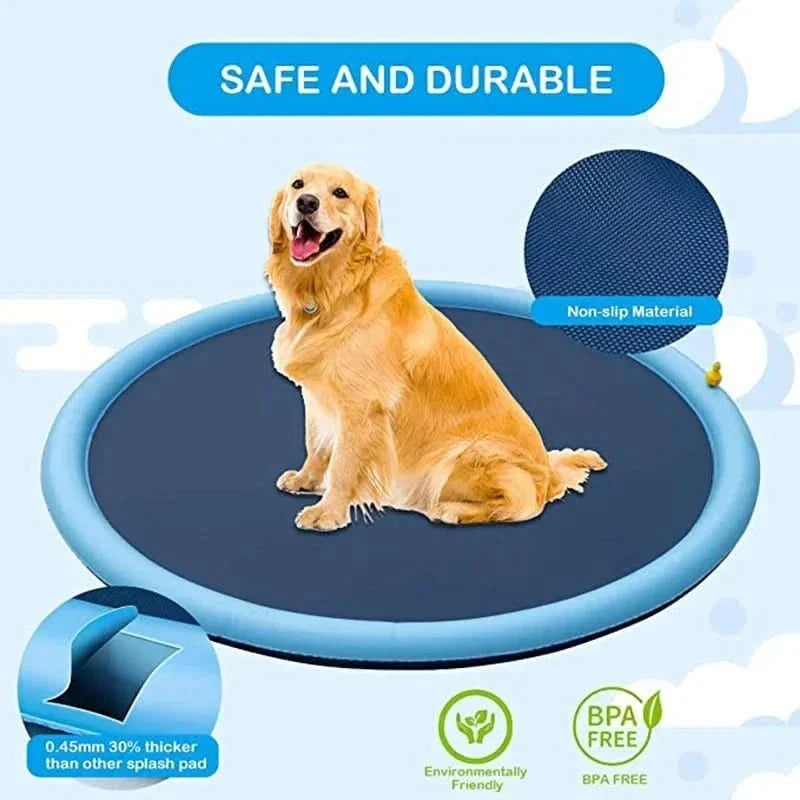 Tapete acuático para perros | Juego interactivo para verano