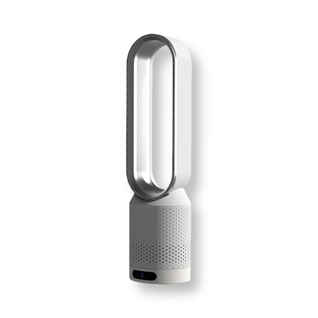AirPure Enfriador de aire 3 en 1, purificador de aire UV e ionizador