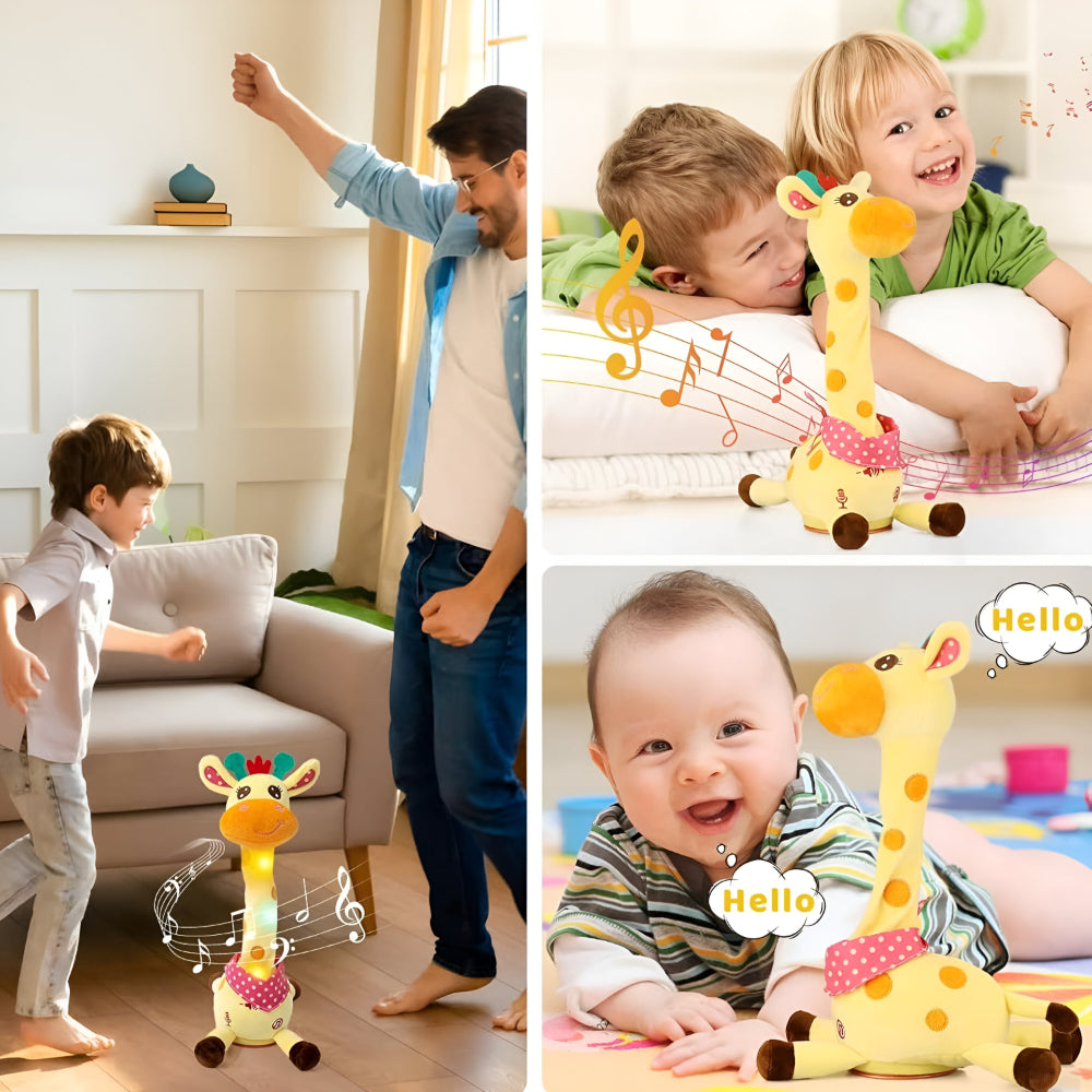 Peluche Jirafa Interactiva Cantante – Compañera Musical para Niños