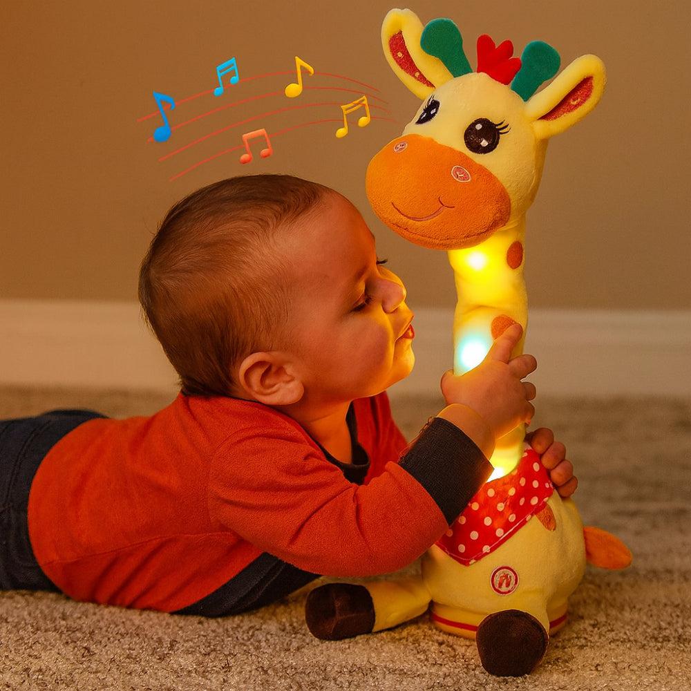 Peluche Jirafa Interactiva Cantante – Compañera Musical para Niños