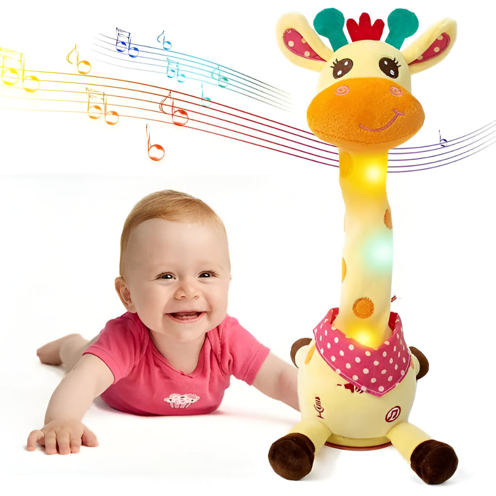 Peluche Jirafa Interactiva Cantante – Compañera Musical para Niños