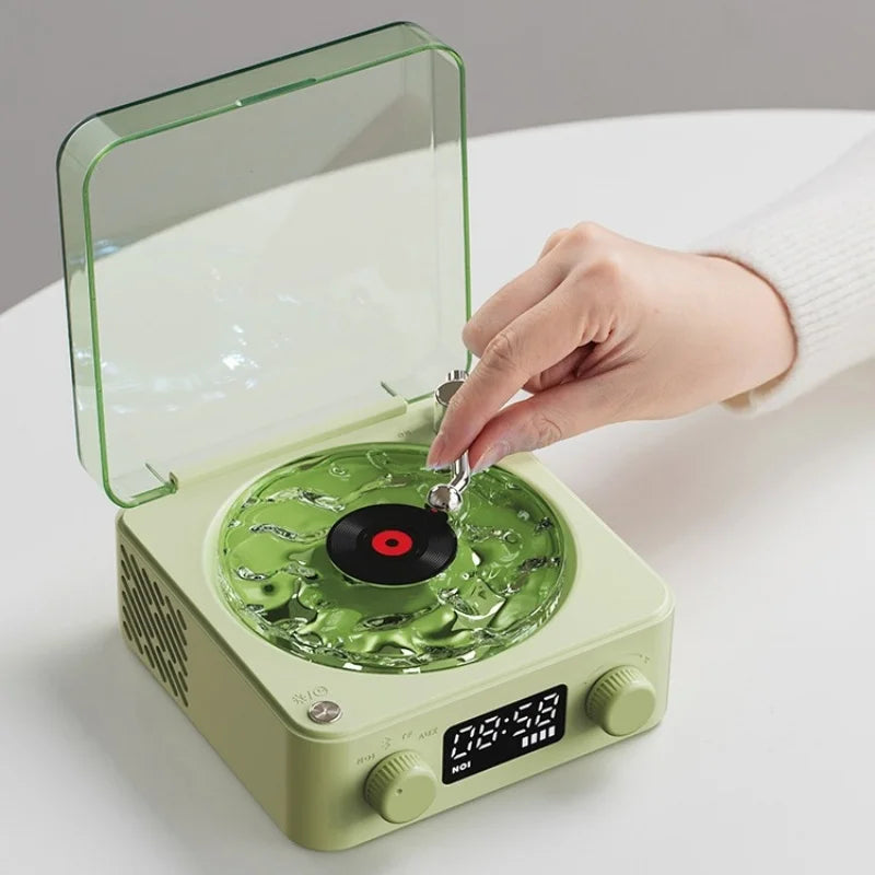 Lámpara retro de proyección de audio