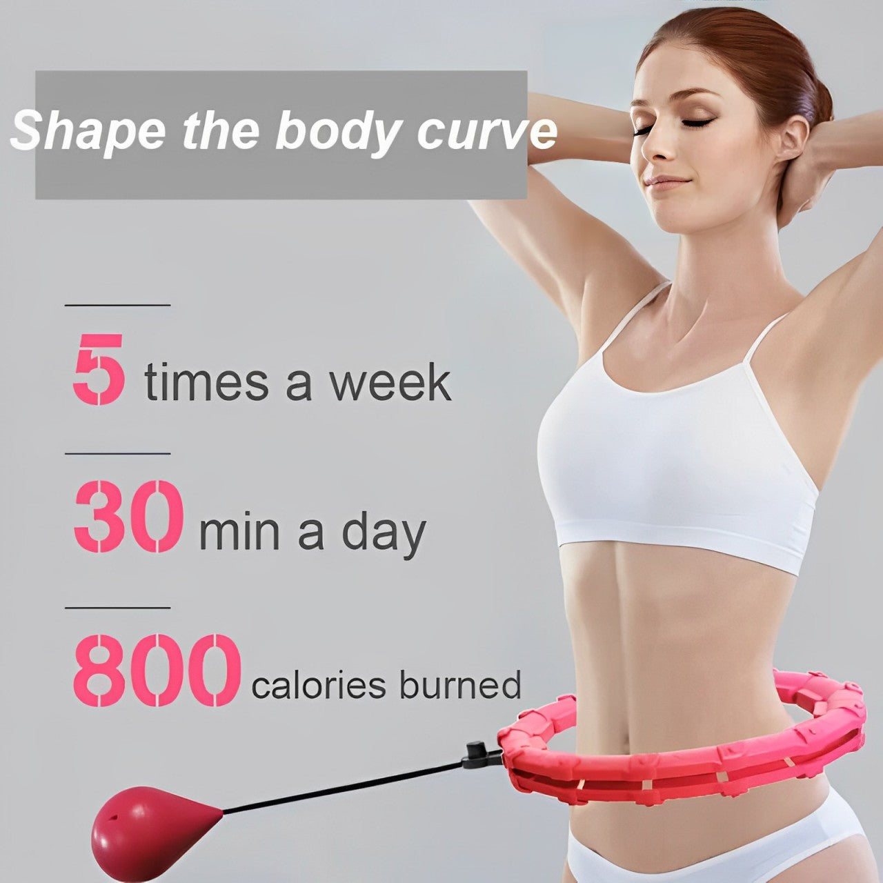 Hula Hoop para Quemar Grasa y Fortalecer el Abdomen