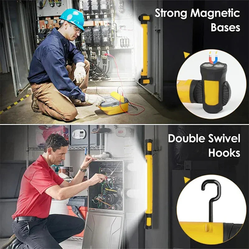 Dmax | Luz de trabajo LED magnética de emergencia