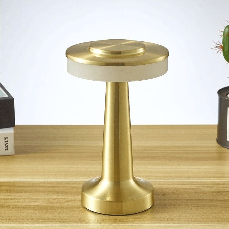 Lumey - Lámpara de mesa de bar retro con función táctil