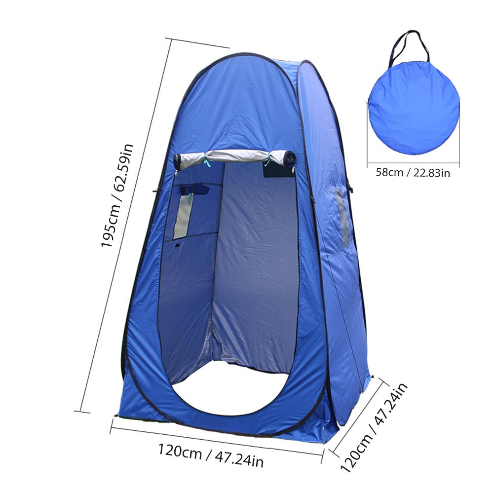 Tienda de campaña portátil | Refugio ligero con privacidad para camping