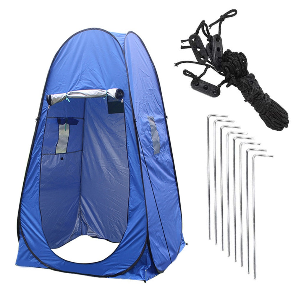 Tienda de campaña portátil | Refugio ligero con privacidad para camping