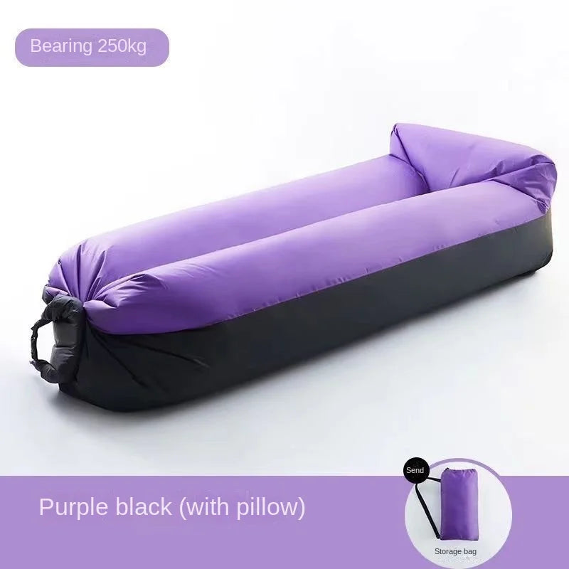 Sofá inflable portátil para exterior | Para camping y playa
