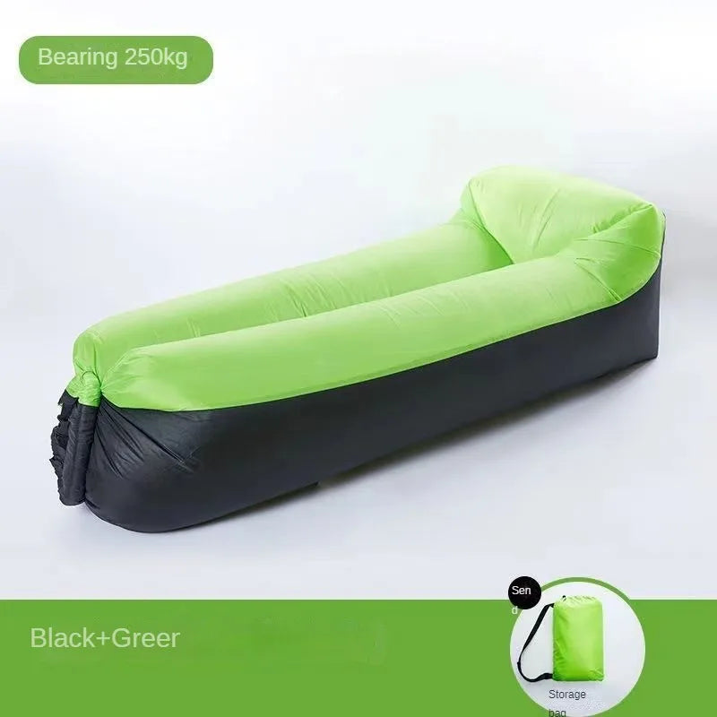 Sofá inflable portátil para exterior | Para camping y playa