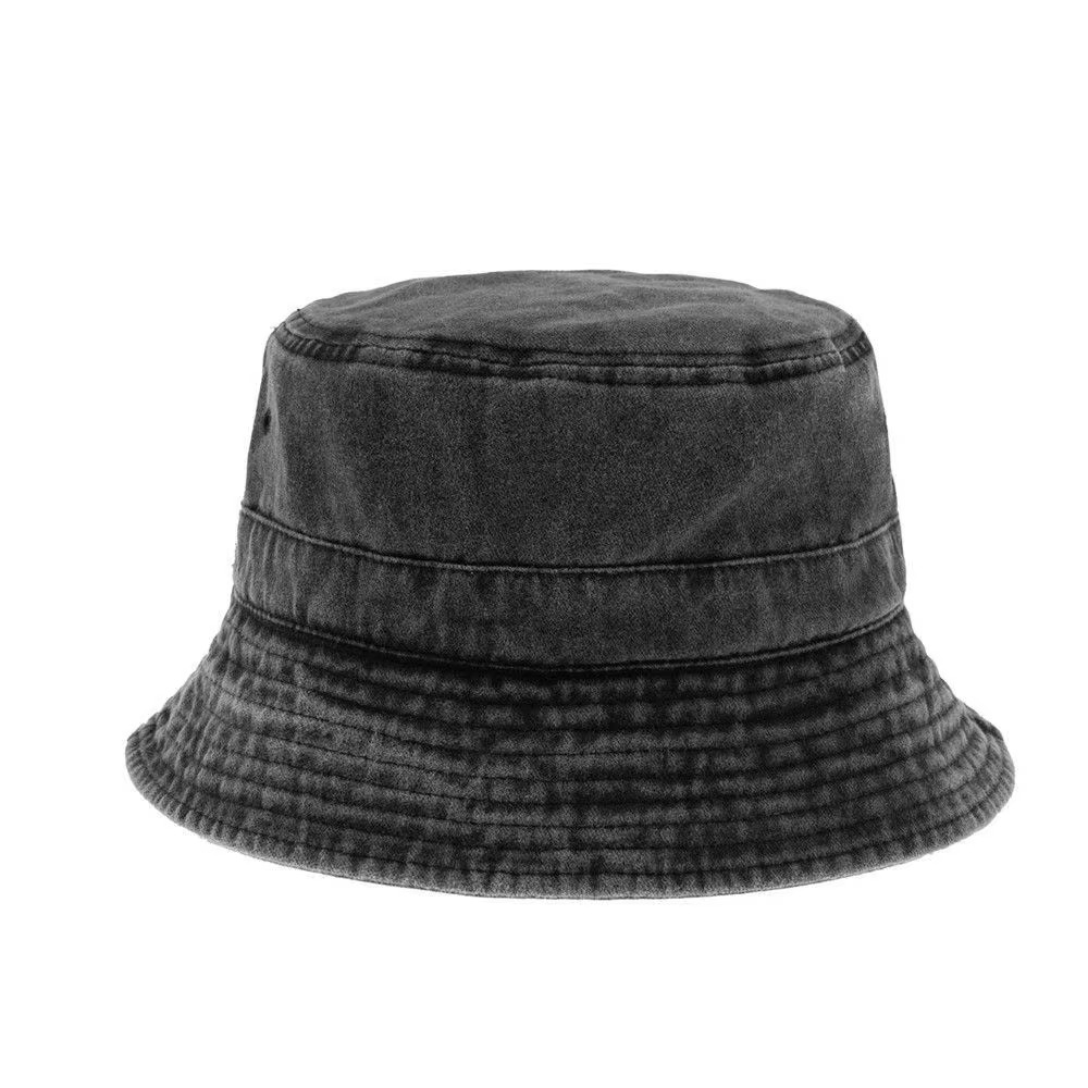 Sombrero tipo cubo de denim | Unisex plegable y ligero