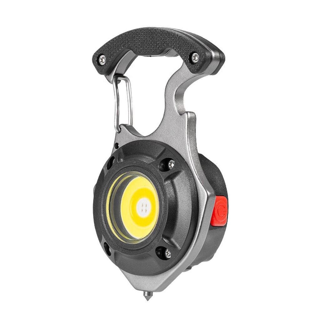 Linterna multifuncional 7 en 1 | Luz portátil para camping y emergencia