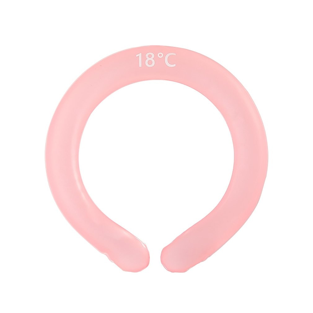 Anillo refrescante para el cuello de verano