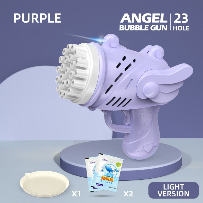 Máquina de burbujas LED | Juguete automático para niños