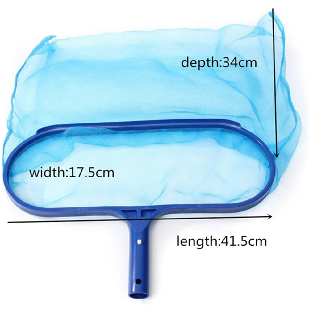 BowLift | AquaSift Desnatador de piscina con mango telescópico | Desnatador de hojas para piscina y estanque | Malla resistente | Limpieza para piscina y spa