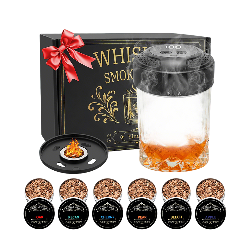 Kit de ahumador eléctrico para cócteles con whisky