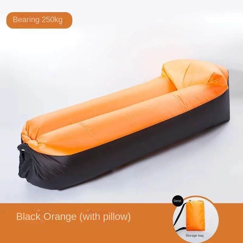 Sofá inflable portátil para exterior | Para camping y playa