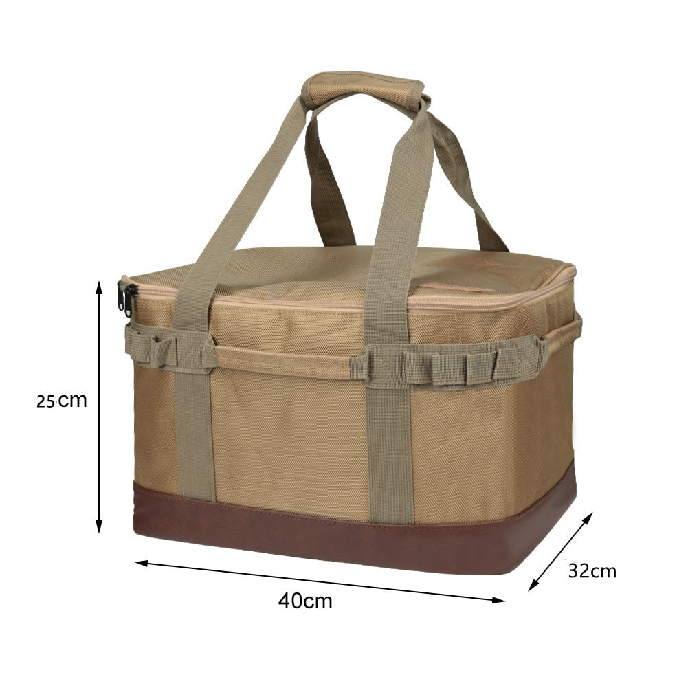 Bolsa de almacenamiento para camping | Organizador con múltiples compartimentos