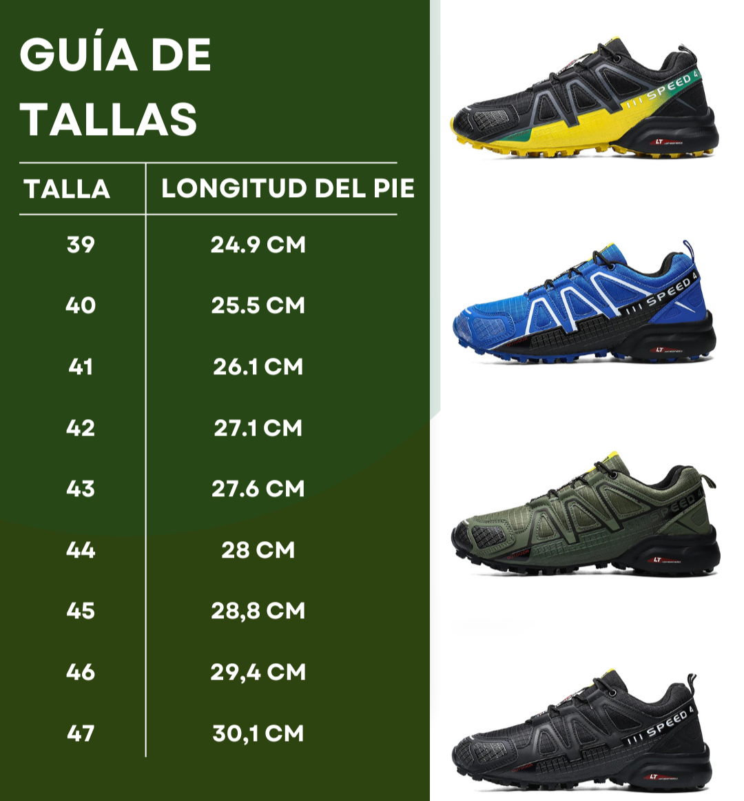 SpeedCross™ IV | Agarre, Estabilidad y Comodidad Sin Límites