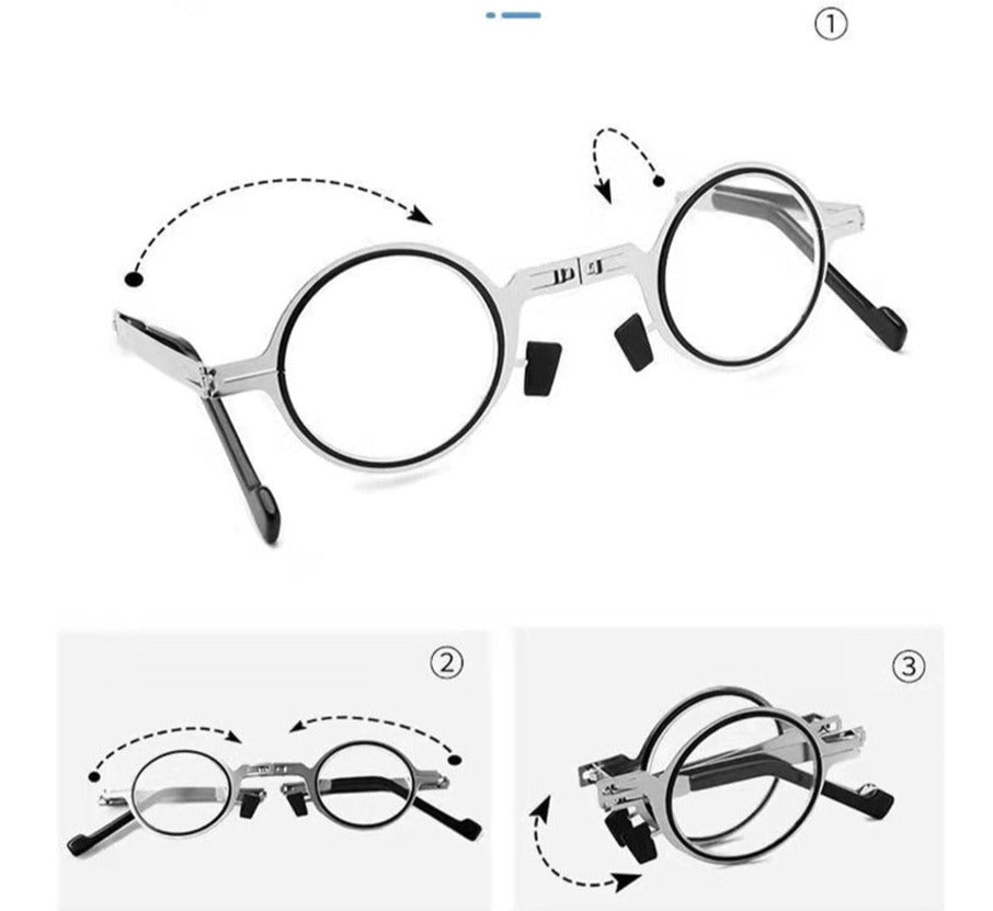 Dmax Gafas Plegables - Ultraligeras, Duraderas y Resistentes