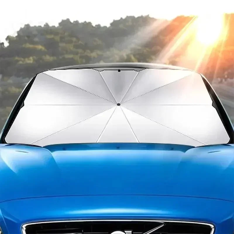 Parasol plegable para coche | Protección UV para parabrisas