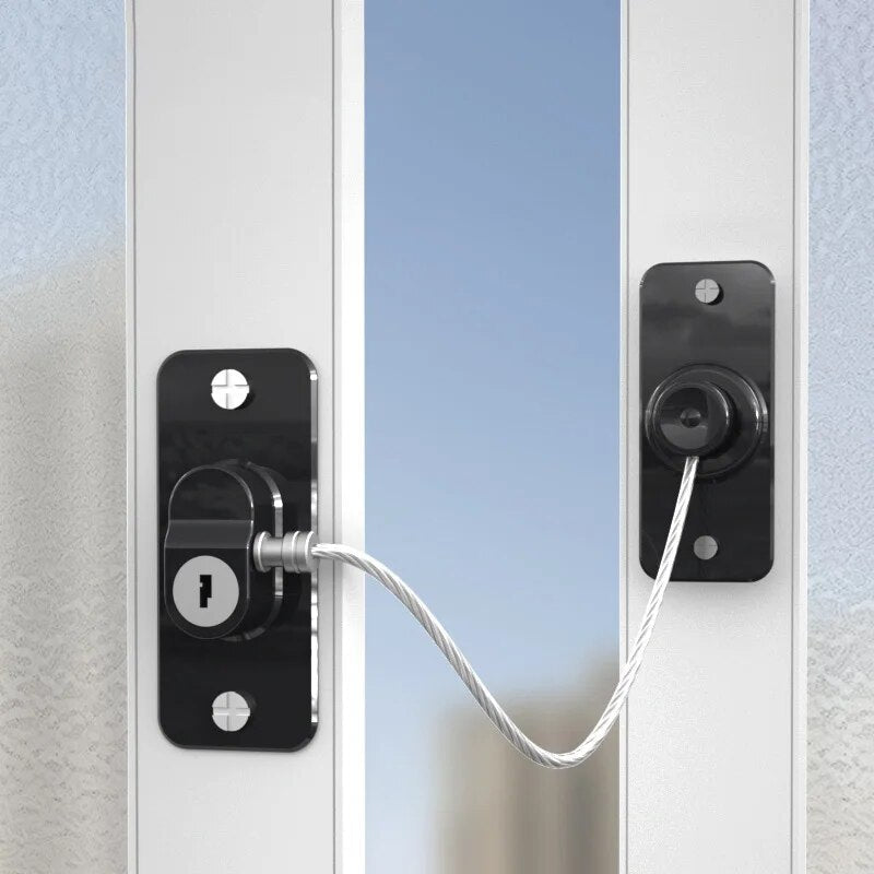 Dmax | Cerradura de seguridad con protección por contraseña para ventanas y puertas del hogar