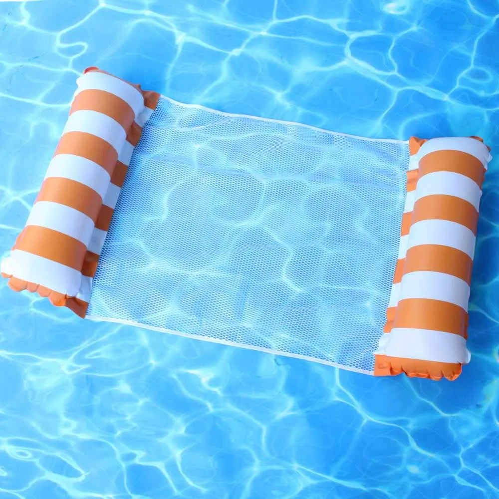 Hamaca inflable para agua | Tumbona flotante para piscina