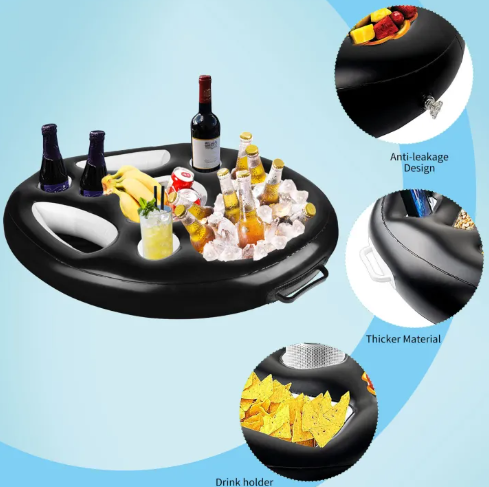 Portavasos flotante para piscina | Bandeja para bebidas