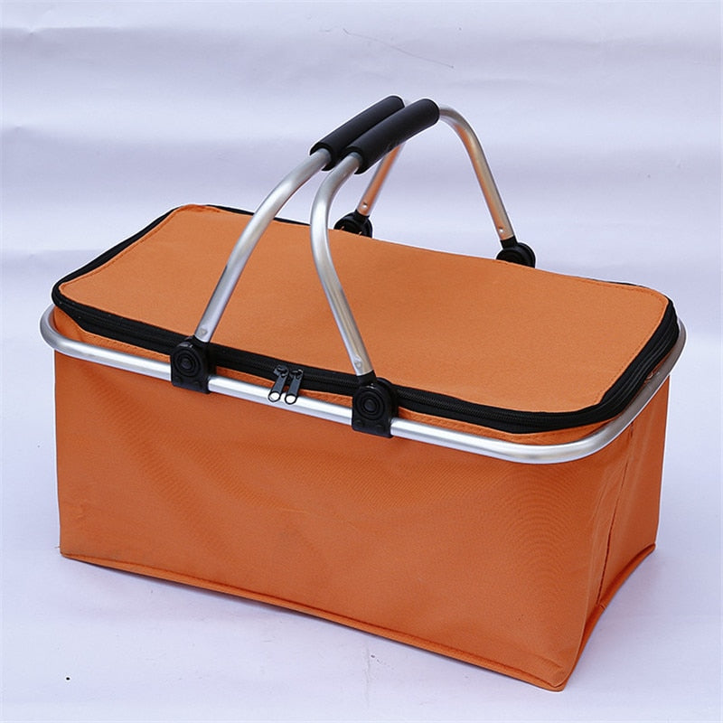 Nevera portátil plegable | Bolsa térmica para camping y viajes